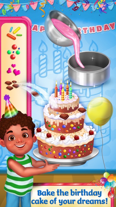 Yummy Birthday - Party Food Maker Screenshot 2