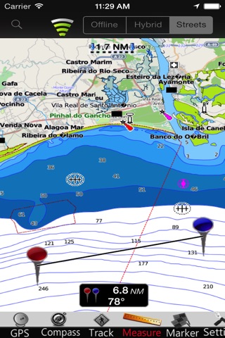Portugal GPS Nautical Charts screenshot 3