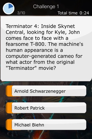 Action Quiz: Terminator Edition - Trivia about all movies including Terminator 5 Genysis screenshot 3