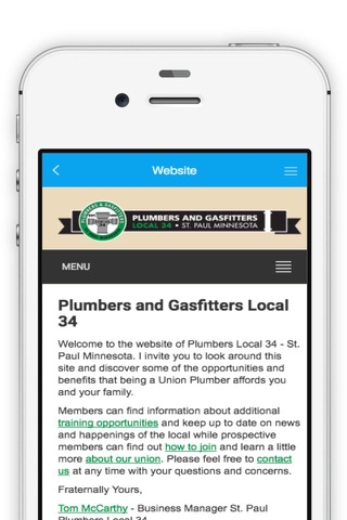 Plumbers & Gasfitters Local 34 screenshot 2