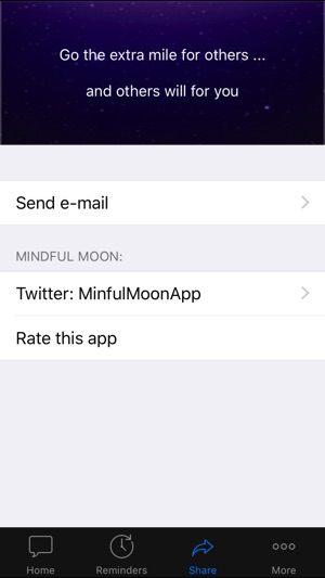 Mindful Moon - Stress Relief & Happiness through Inspiration(圖3)-速報App