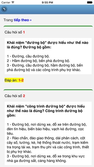 Luật Giao Thông Đường Bộ - Thi Luật Giao Thông Online(圖2)-速報App