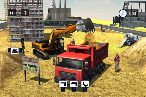 Sand Excavator Truck Simulator 3D – Heavy construction backhoe simulation game screenshot 4