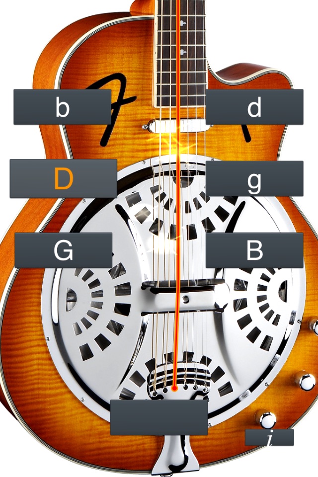 Dobro Tuner Simple screenshot 2