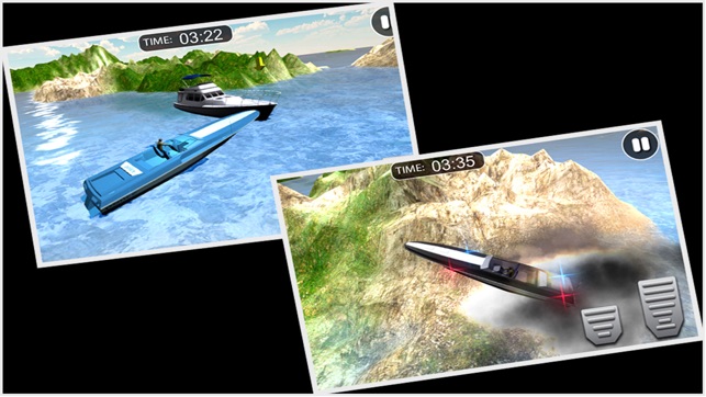 Emergency Police Boat Drive 3D(圖4)-速報App