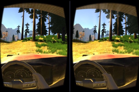 Off-Road Virtual Reality Game : VR Game For Google Cardboard screenshot 2