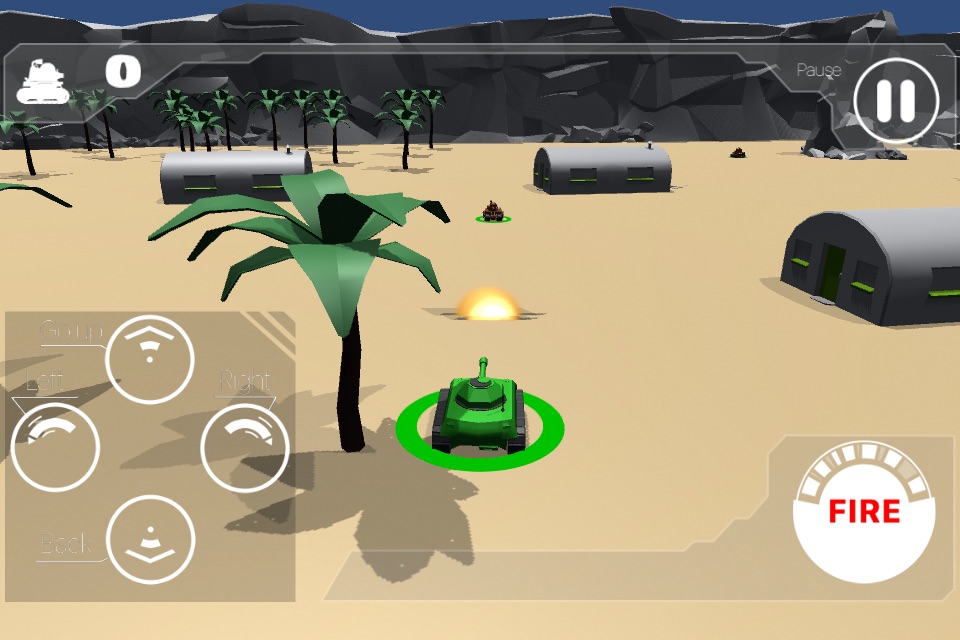Big Tanks War Free screenshot 2