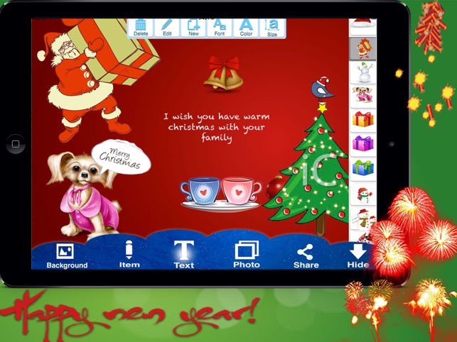 Christmas & New Year Card Maker(圖3)-速報App