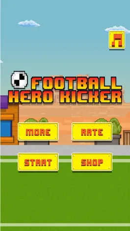 Game screenshot Football Hero Kicker - 8Bit Retro Style Soccer Game mod apk