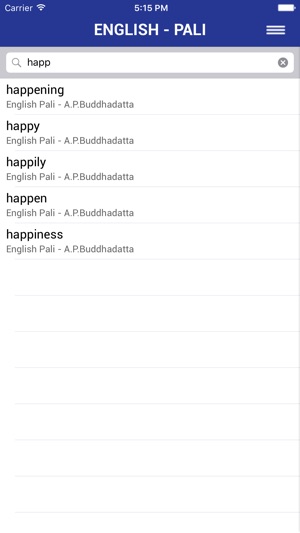 Pali-English - Pali English & English Pali dictionary(圖3)-速報App