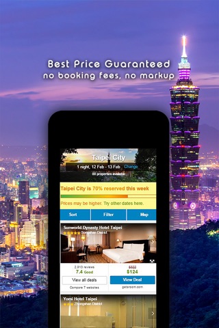 Taiwan Hotel Search, Compare Deals & Book With Discount screenshot 3