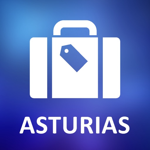 Asturias, Spain Detailed Offline Map icon