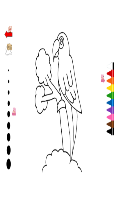 kids coloring book of animalsのおすすめ画像5