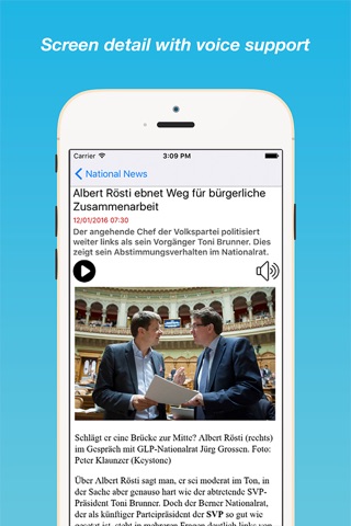 Switzerland Voice News screenshot 3