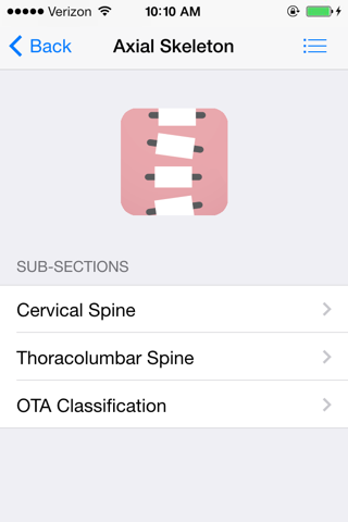 Fracture Classification (FC) - náhled