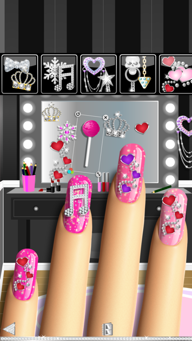 How to cancel & delete Nail Salon Pro™ Featuring Prism and Glitter Style Polish from iphone & ipad 1