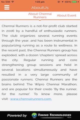 The Wipro Chennai Marathon screenshot 3