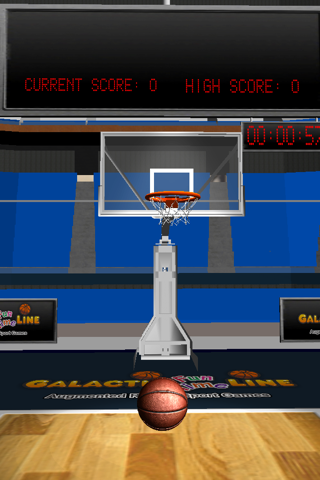 Galactic AR Basketball screenshot 2
