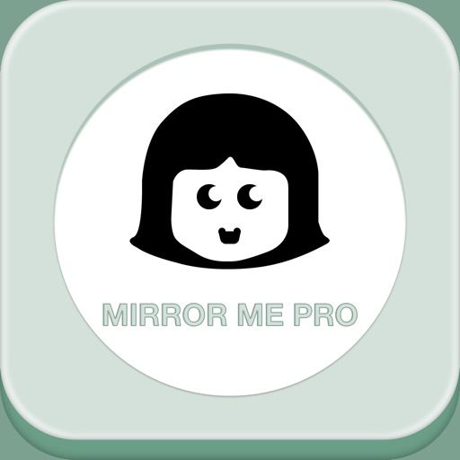 MirrorMe Professional - horizontal reverse your front facing camera photos iOS App