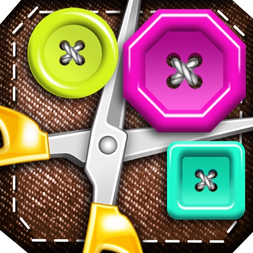 Scissors & Buttons Cutter iOS App