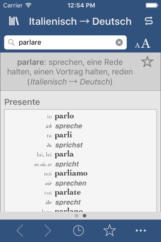 Ultralingua German-Italian screenshot 2