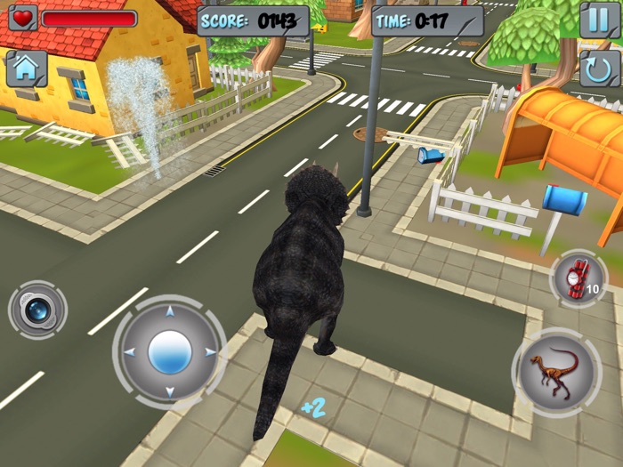 Dino Grand City Destroy 3d Simulator