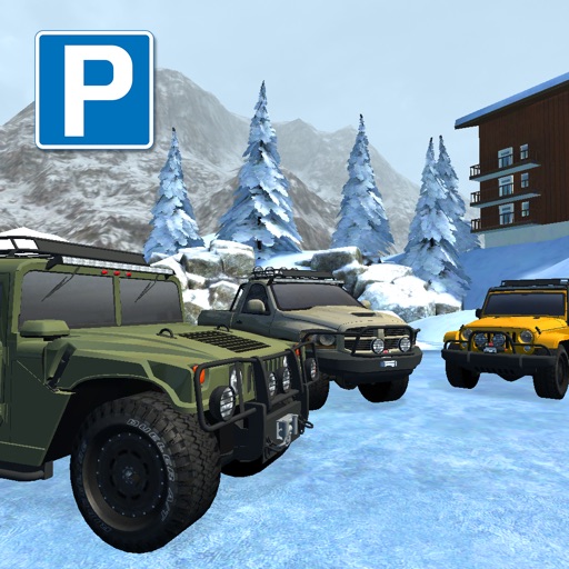 Snow Truck Parking - Extreme Off-Road Winter Driving Simulator PRO icon
