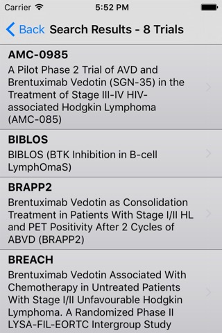 ClinTrial Refer LYSA screenshot 3