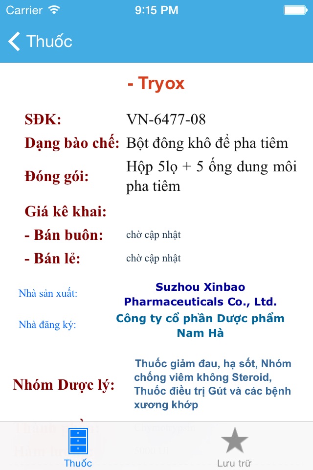 Tra Cuu Thuoc screenshot 3