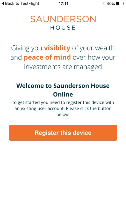 Saunderson House Online