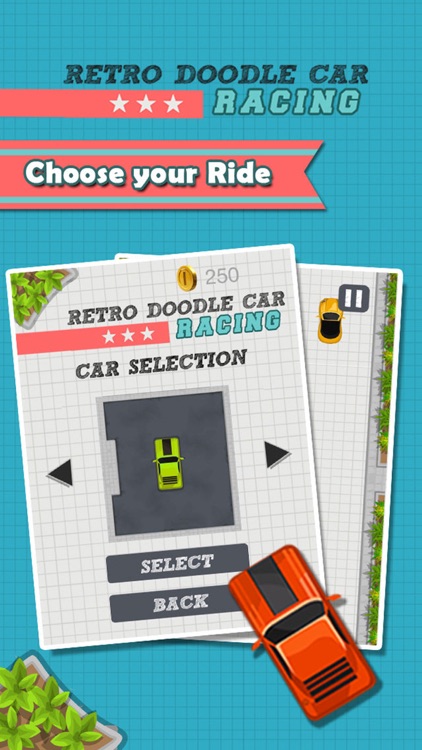 A Doodle Retro Car Race - Nitro Street Racing