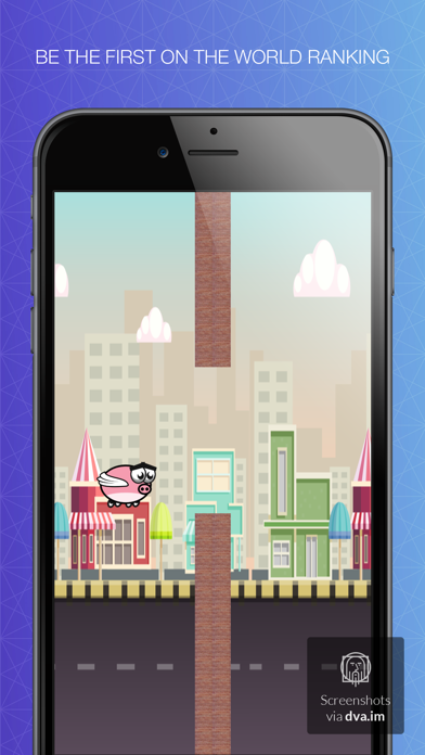 Screenshot #2 pour Super Flappy Porcin