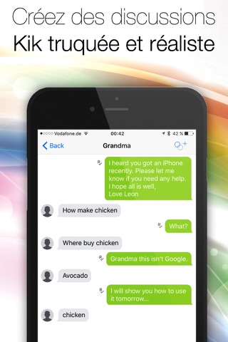 Prank for Kik - Create fake text messages to trick your friends and family screenshot 4
