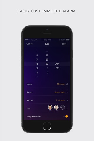 WakeMeApp - Alarm + Text screenshot 2