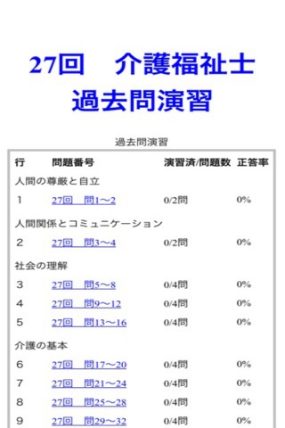 介護福祉士27回Quiz（有料版） screenshot 4