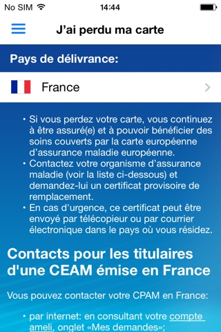 European Health Insurance Card -The official EU app screenshot 4