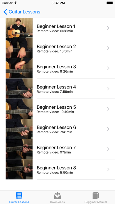 Beginner Guitar Songs Screenshot 2