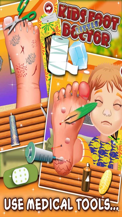 Little Kids Foot Doctor - Kids Surgery Games