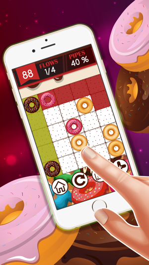 Doughnut Pair hd lite free : - The easy connect game for boy(圖3)-速報App