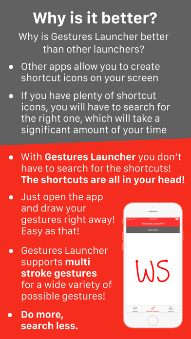 Gestures Launcherのおすすめ画像5