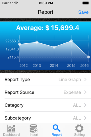 Expense Analytics screenshot 2