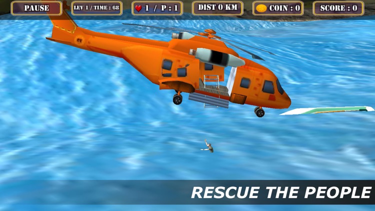 City Helicopter Rescue Simulator screenshot-3