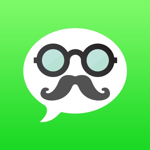 Mustache Private Texting - send text & sms with a new free phone number, ideal for safe messaging icon