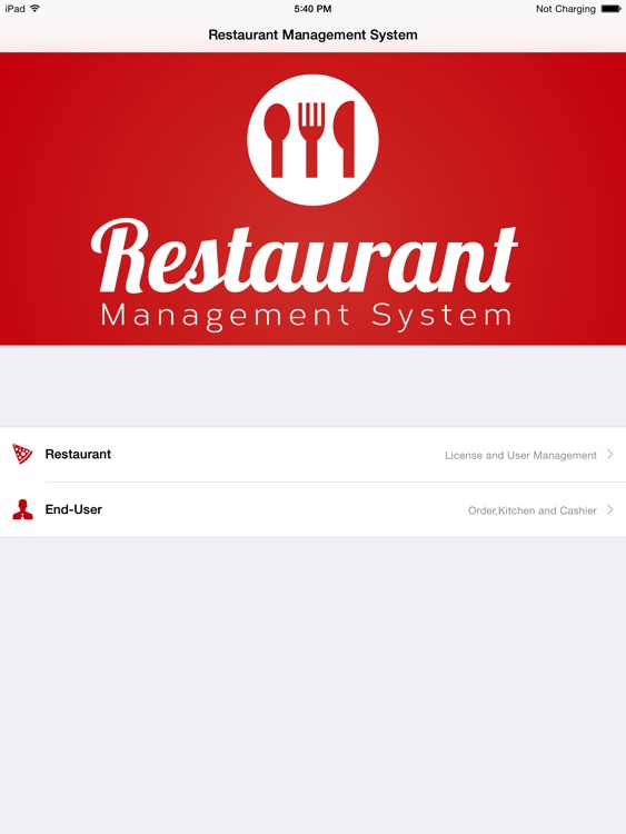 Restaurant Management System