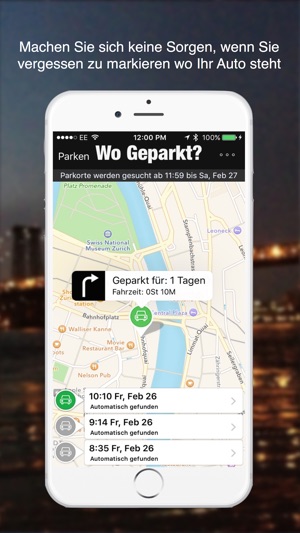 Wo Geparkt? - Finden Sie, Suchen Sie, wo Sie Ihr Auto mit Kü(圖3)-速報App