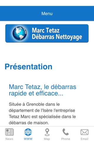 Débarras Nettoyage Marc Tetaz screenshot 2