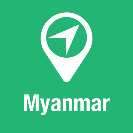 BigGuide Myanmar Map + Ultimate Tourist Guide and Offline Voice Navigator Icon