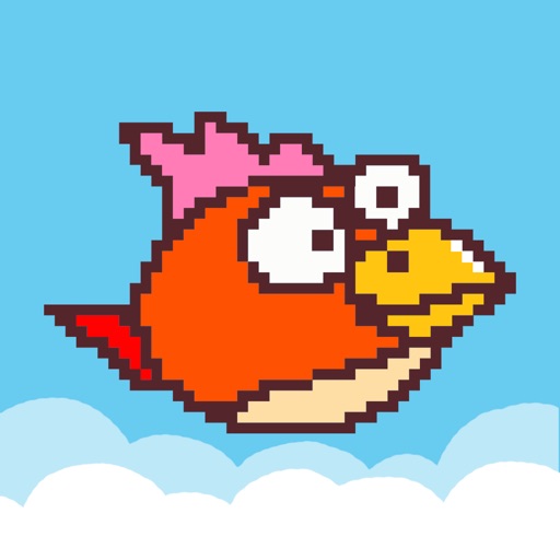 Jump To Fly - Save These Crazy Bird Target iOS App