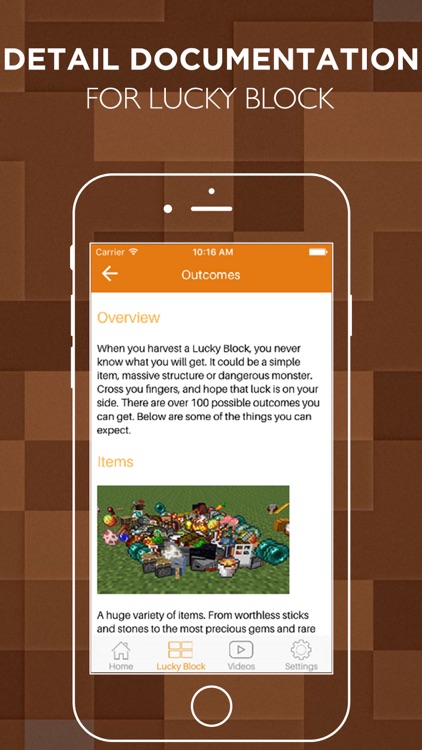 Free Lucky Block Mod Guide for Minecraft PC screenshot-3