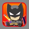 FREE Game Coloring Batman Edition